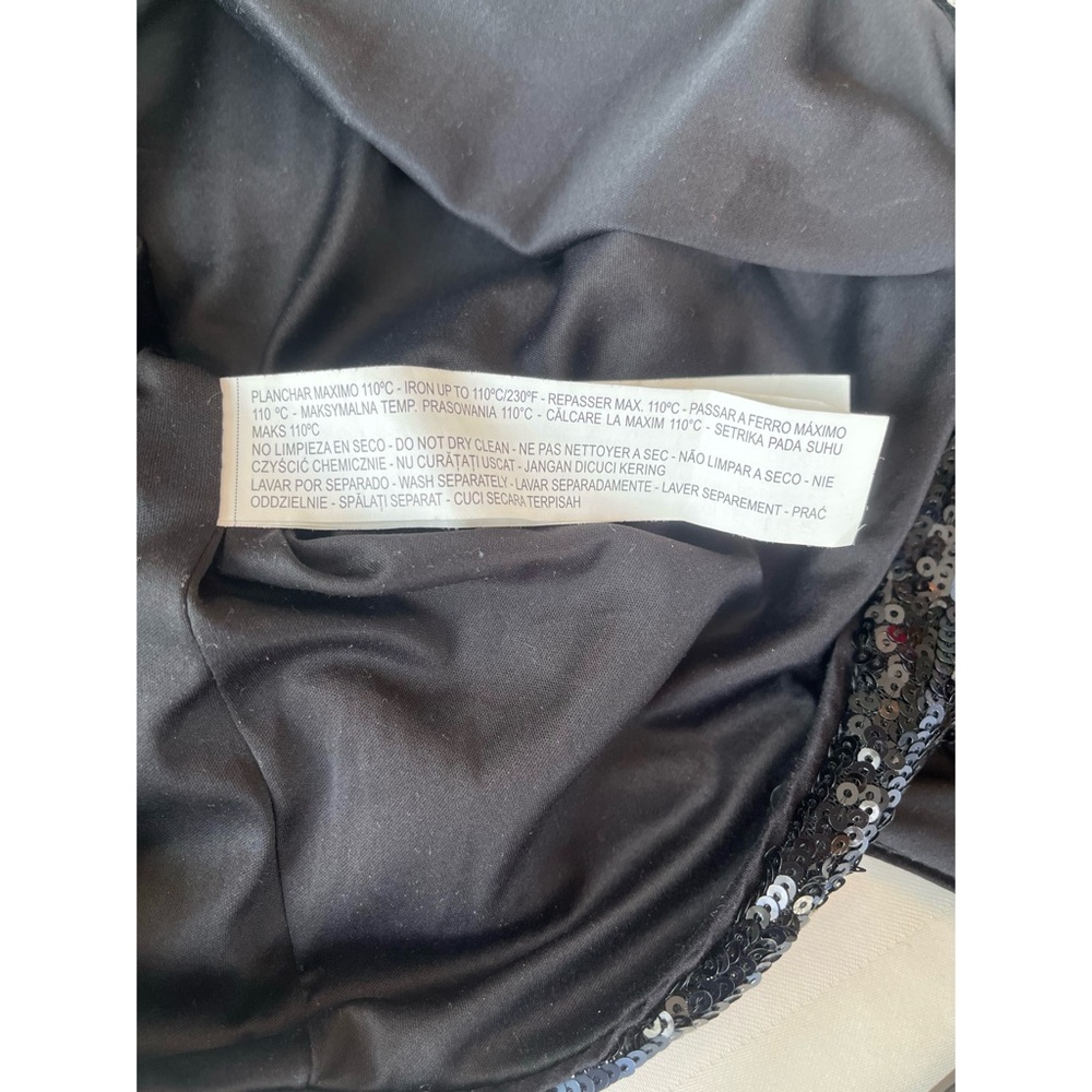 Zara Trafaluc Black Sequin Dress - Picture 5 of 6